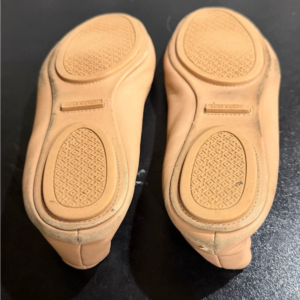 Tory Burch pink leather Flats size 9.5